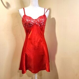 Victoria's Secret Red Babydoll Sleepwear Lengerie Size S